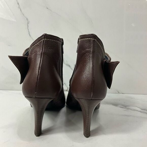 COSTA BLANCA Leather Ankle Booties - Picture 6 of 10